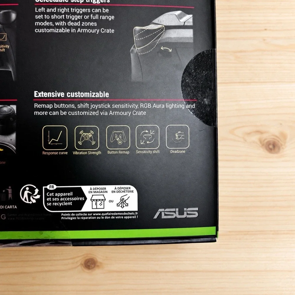 ASUS ROG Raikiri Wired Controller RGB Remap for Xbox Series X|S One PC 3m[D]